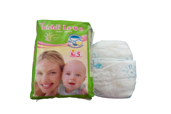 Pañales de bebé con cinta adhesiva frontal con superabsorbencia fabricados en China