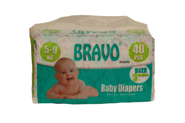 Pañales de bebé de algodón de alta calidad con paquete económico