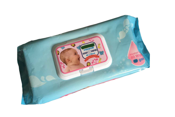 Toallitas húmedas Spunlace para bebés fabricadas en China