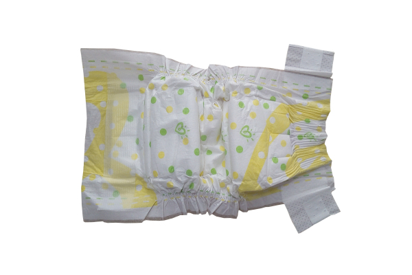 Pañal de bebé con cinta elástica desechable a granel con certificado CE e ISO
