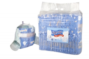 Breathable Film Disposable Baby Diapers