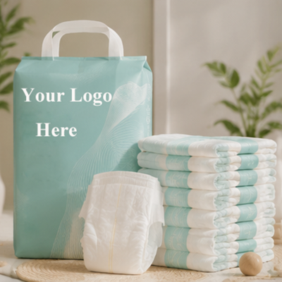 Pampering Baby Diapers with Magic Tape