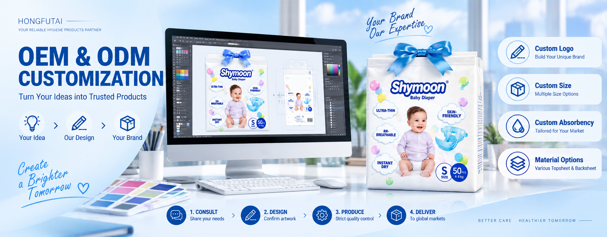 10 years + baby diapers manufacturers