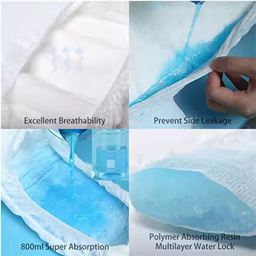 Explore el principio de absorción de los pañales