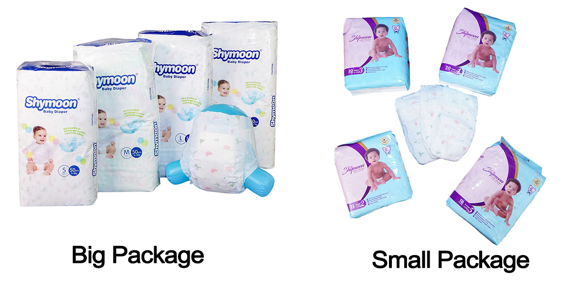 Big Pack vs. Small Pack: eligiendo los pañales de bebé perfectos de la fábrica de Xiamen Hongfutai