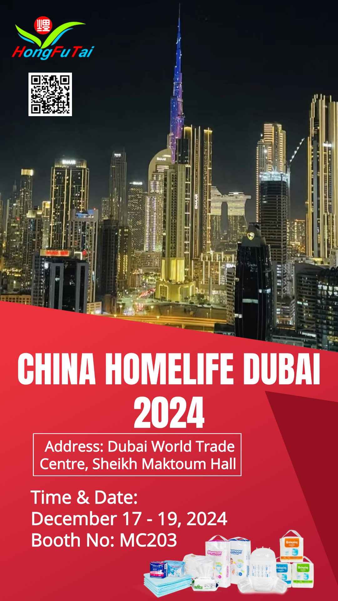 Bienvenido a visitarnos en CHINA HOMELIFE DUBAI 2024
